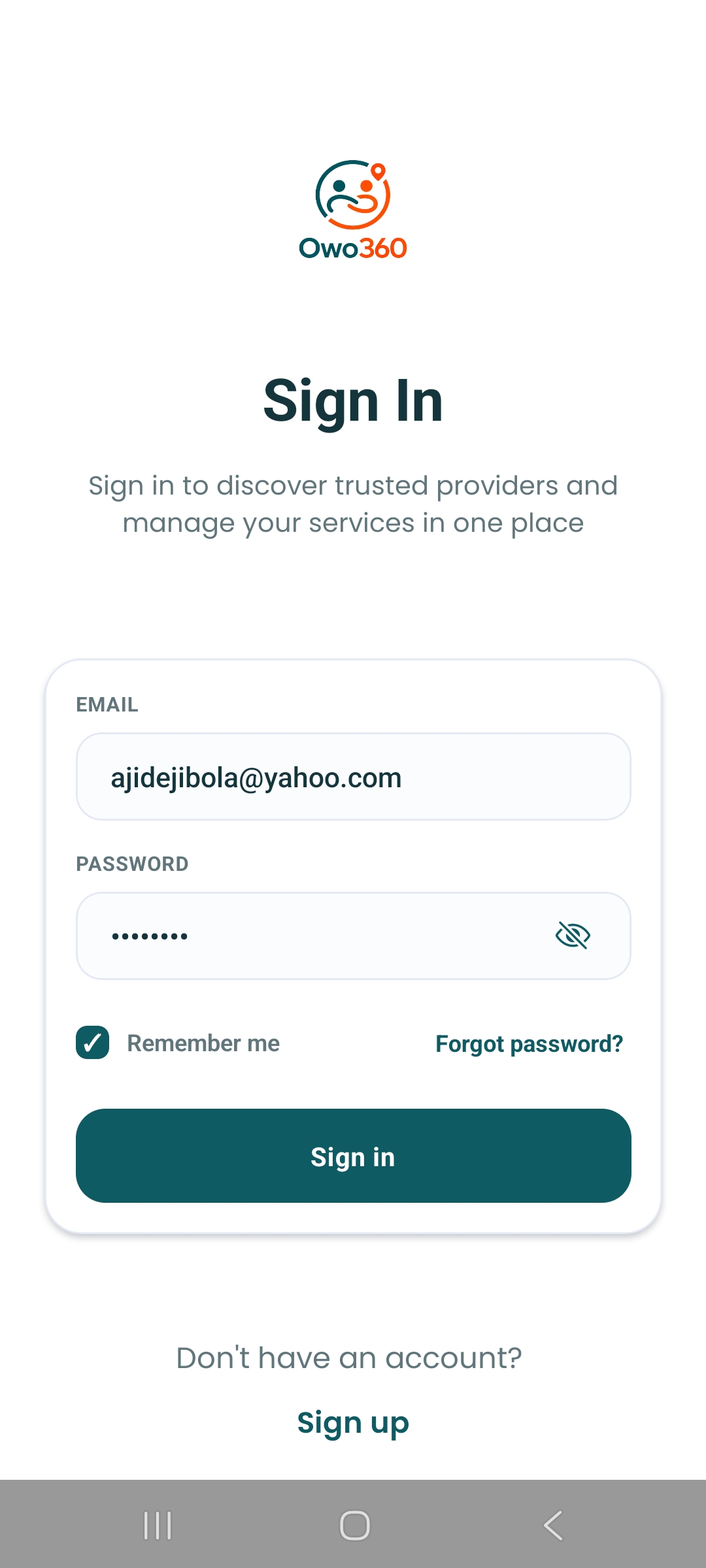 Welcome back quickly
